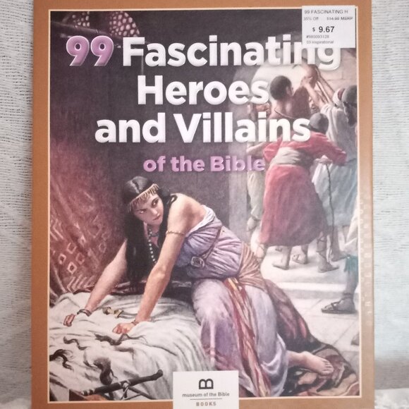 99 Fascinating Heroes And Villains Of The Bible Softcover paperback book - Picture 2 of 5